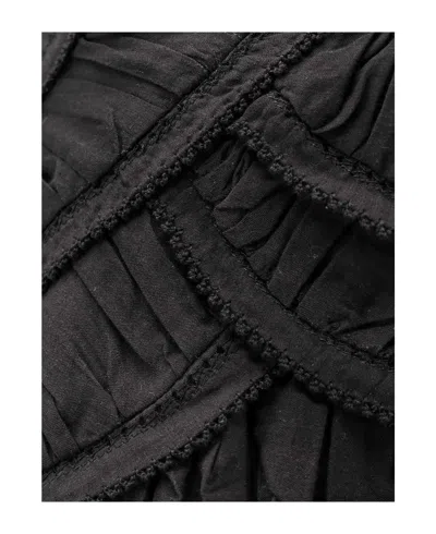 Isabel Marant Étoile Marant Etoile Women Ceola Cotton Blend Miniskirt In Black