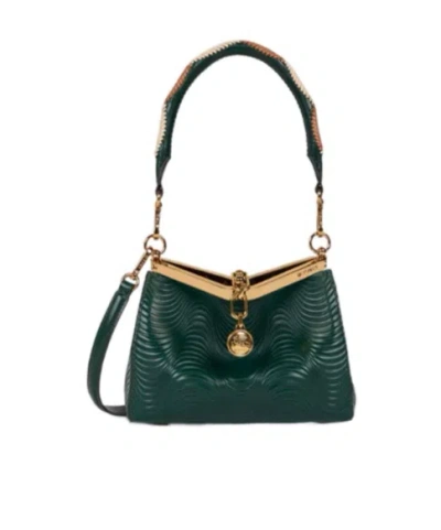 Etro Small Vela Bag With Wavy Motif