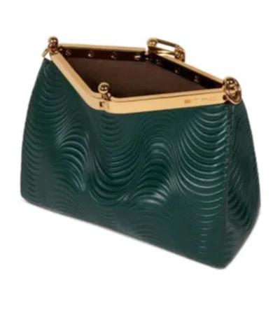 Etro Small Vela Bag With Wavy Motif