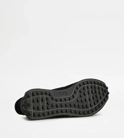 Tod's Suede Sneakers In Black