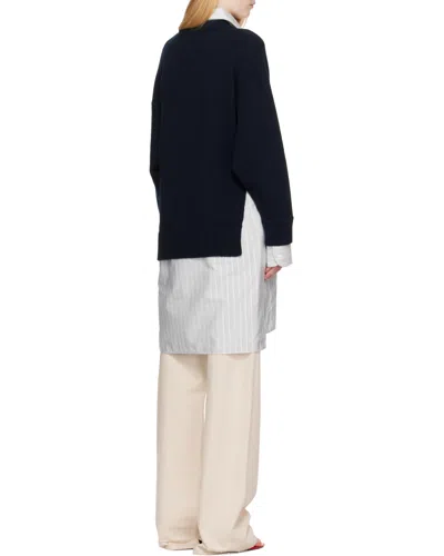 Stella Mccartney Crew-neck Sweater Shirt Midi Dress