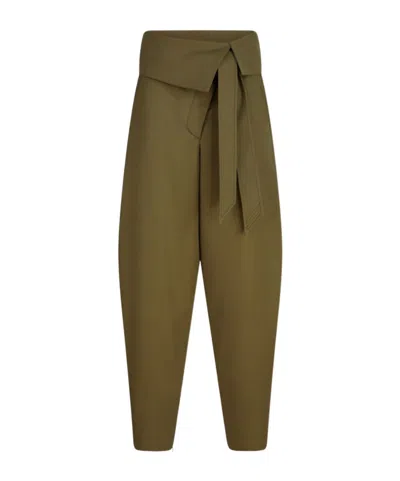 Attico Military Green Long Pant