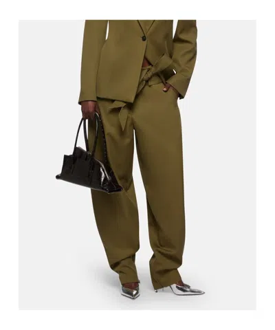 Attico Military Green Long Pant