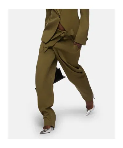 Attico Military Green Long Pant