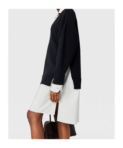 Stella Mccartney Crew-neck Sweater Shirt Midi Dress