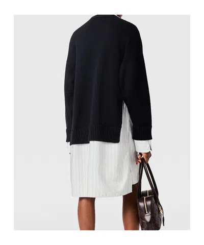 Stella Mccartney Crew-neck Sweater Shirt Midi Dress