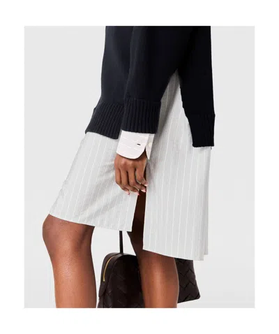 Stella Mccartney Crew-neck Sweater Shirt Midi Dress