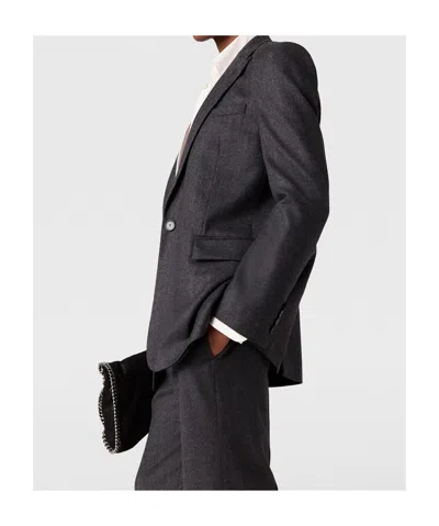 Stella Mccartney Iconic Flannel Boyfriend Jacket