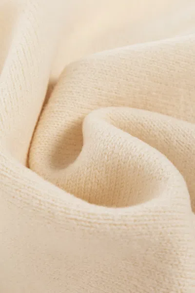 Jil Sander Ribbed-knit Wool Scarf