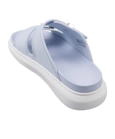 Alexander Mcqueen Double Strap Slip-on Sandals