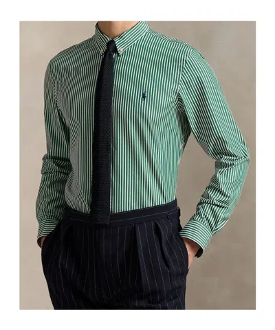 Polo Ralph Lauren Shirt Striped Pattern Collar Button-down