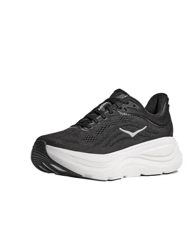 Hoka Bondi 9 Lace-up Fastening Sneakers In Black