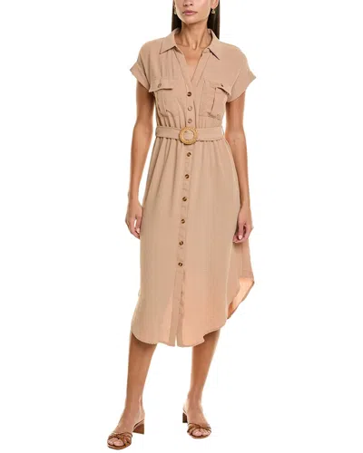 Maison Maar Midi Dress In Neutral