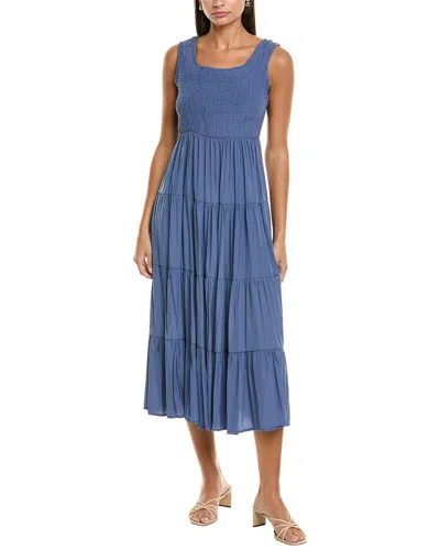 Maison Maar Maxi Dress In Blue