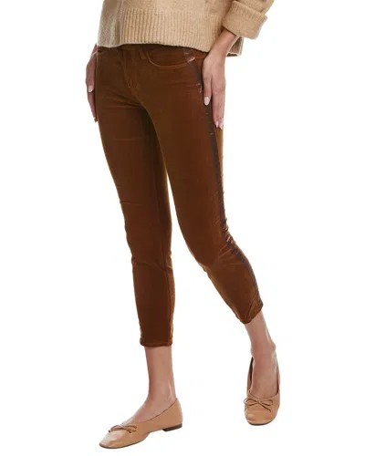 L Agence Monique Velvet Jean In Truffle In Brown