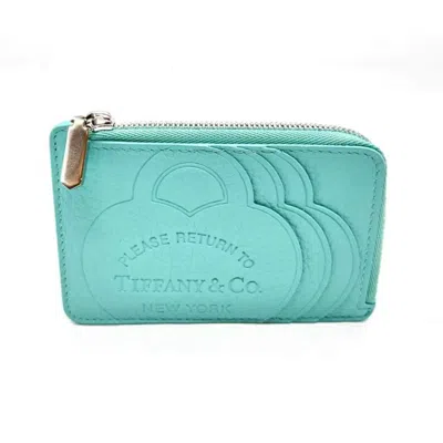 Pre-owned Tiffany & Co Leather Coin Purse/coin Case ()