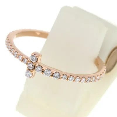 Pre-owned Tiffany & Co Pink Pink (18k) Band Ring ()