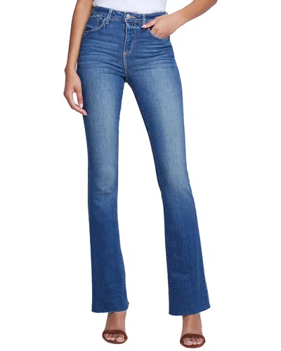 L Agence L'agence Ruth High-rise Woodbridge Straight Jean In Blue
