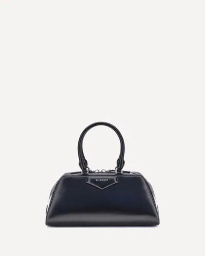 Givenchy Mini Antigona Cube East-west Bag In Box Leather