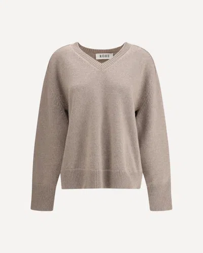 Rohe V-neck Wool Jumper