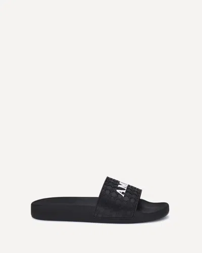 Amiri Modern Pool Slide Single Strap In Black