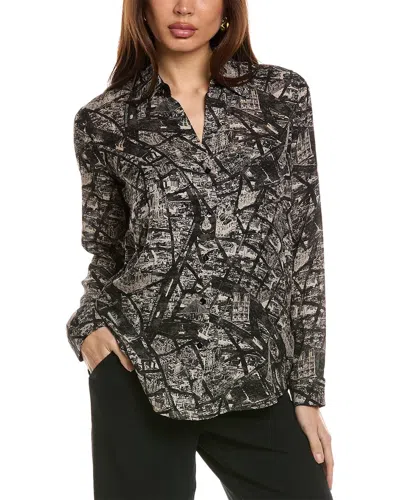 L Agence L'agence Nina Silk Blouse