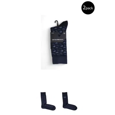 Emporio Armani Cotton Women's Sock In Black