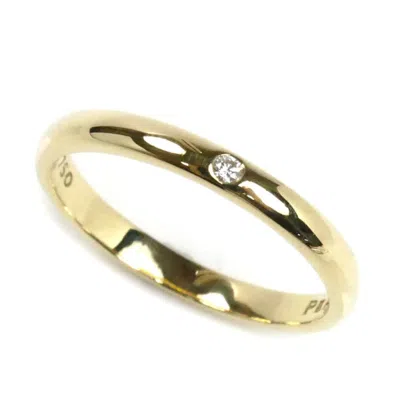 Pre-owned Tiffany & Co Yellow Gold (18k) Band Ring () In Multi