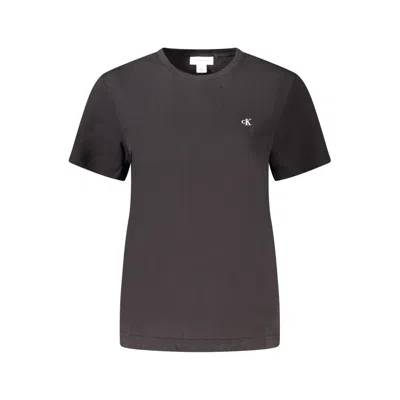 Calvin Klein Cotton Tops & Women's T-shirt In Brown