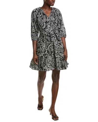 Ellen Tracy V-neck Mini Dress