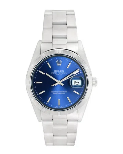 Heritage Rolex Rolex Men's Date Watch, Circa 1990's (pre-loved)