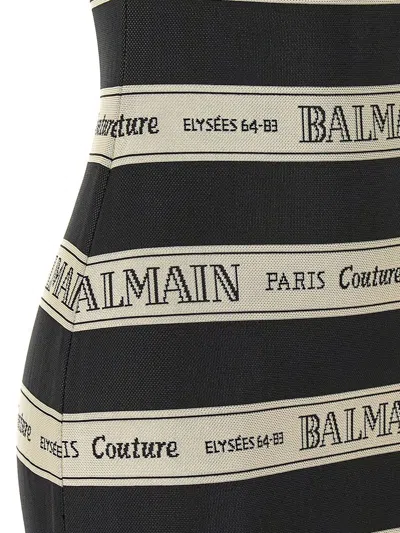 Balmain Ribbon Motif In Multi