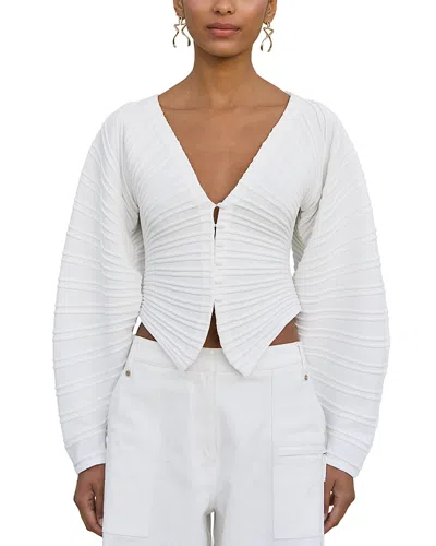 Cult Gaia Blair Volume Sleeve Cardigan