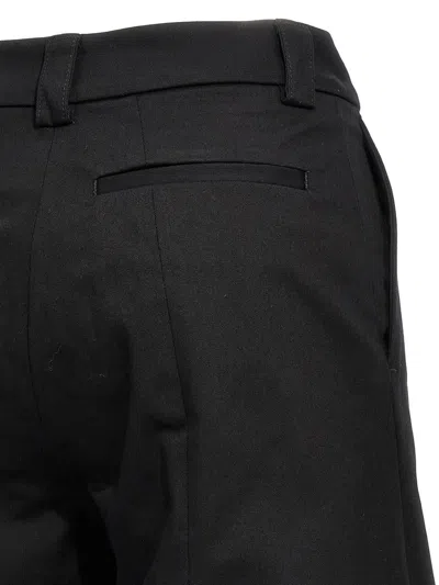 The Latest Billie Lightweight Poplin Trousers Black In Black
