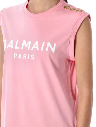 Balmain 3-button Tank Top