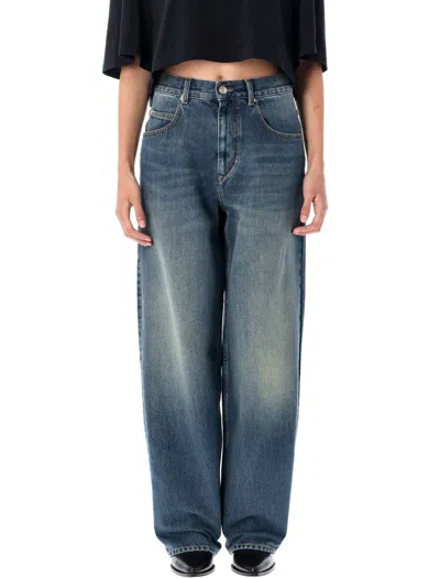 Isabel Marant Joanny Jeans In Black
