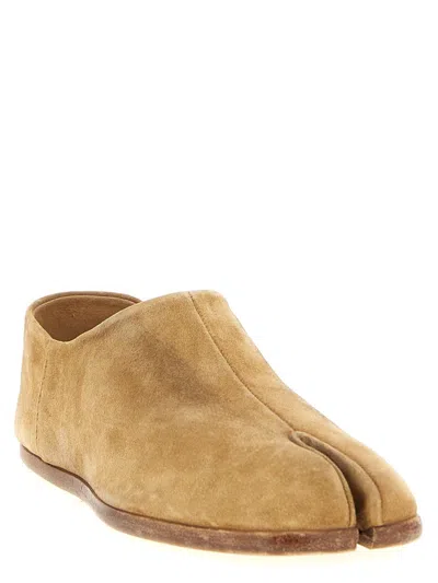 Maison Margiela Men Camel Suede Tabi Loafers