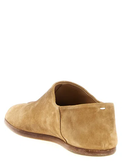 Maison Margiela Men Camel Suede Tabi Loafers