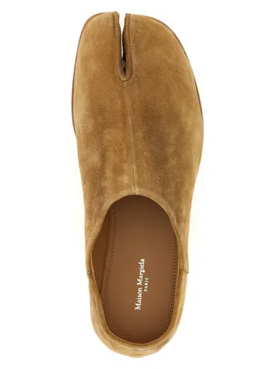 Maison Margiela Men Camel Suede Tabi Loafers