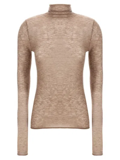 Pinko 'moss' Sweater In Brown