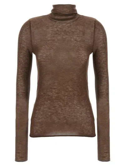 Pinko Sweater In Brown