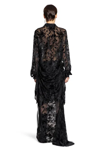 Ann Demeulemeester Rada High Comfort Dèvorè Shirt