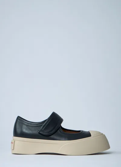 Marni Women's Pablo Mary Jane Sneakers In Black