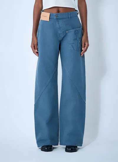 Jw Anderson J. W. Anderson Twisted Workwear' Jeans In Blue