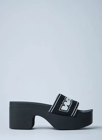 Alexander Wang Chinelas - Negro In Black
