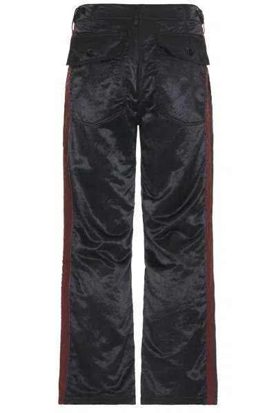 Beams Mil Utility Dress Trousers In Black