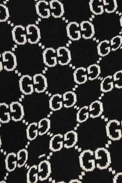 Gucci Gg Supreme Wool Polo Shirt