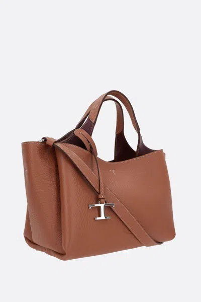 Tod's T Timeless Mini Leather Tote