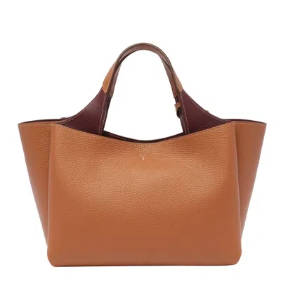 Tod's T Timeless Mini Leather Tote