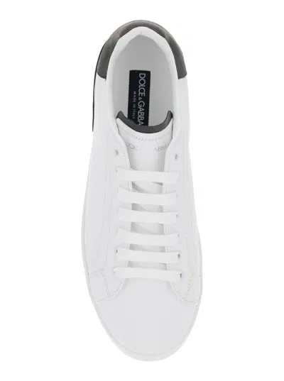 Dolce & Gabbana Sneakers From The Portofino Line In Calfskin